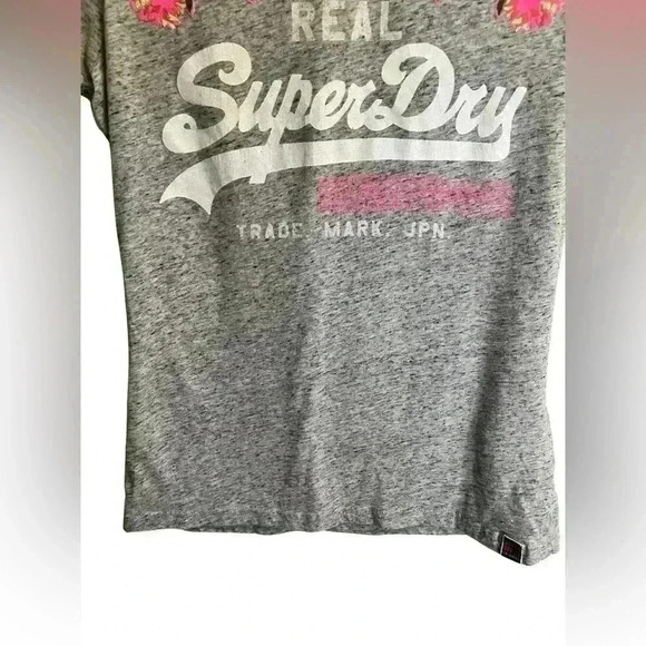 Superdry Jersey Logo Short Sleeve T-Shirt - Picture 2 of 7